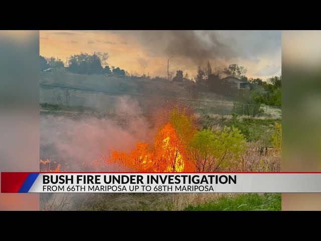 ⁣Arson investigators respond to brush fire in Adams County