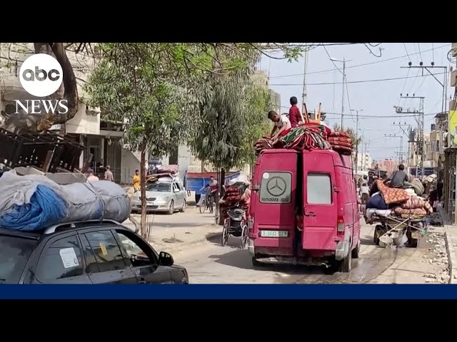 ⁣IDF orders 300,000 Palestinians to evacuate Rafah