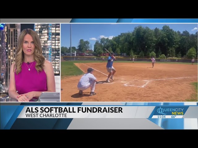 ⁣Softball fundraiser raises money for ALS support