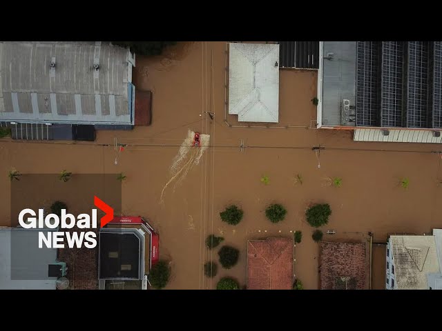 ⁣Brazil floods: More heavy rain swamps devastated Rio Grande do Sul as death toll climbs