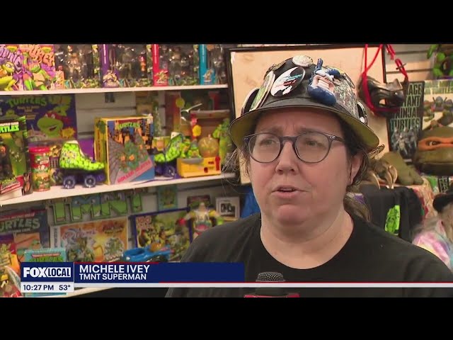 ⁣Fans celebrate 40 years of TMNT memories