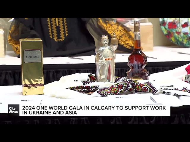 ⁣2024 One World Gala in Calgary to support work in Ukraine and Asia