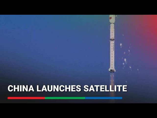 ⁣China launches new satellite into space