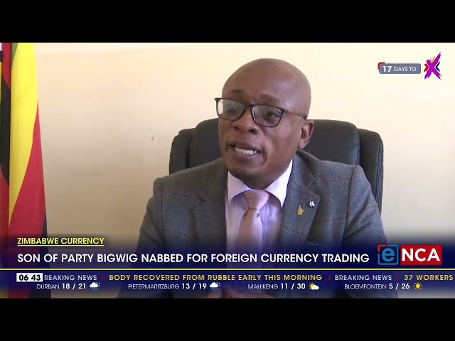 ⁣Son of Zanu-PF bigwig nabbed for foreign currency trading