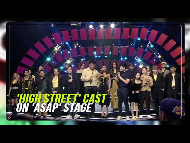 Andrea Brillantes leads 'High Street' cast on 'ASAP' stage | ABS-CBN News