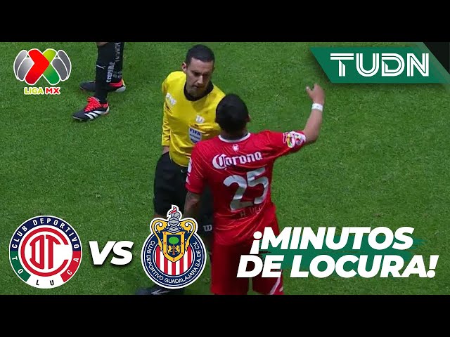 ⁣¡MINUTOS DE LOCURA! Gol anulado a ALEXIS VEGA | Toluca 0-0 Chivas | CL2024 - Liga Mx 4tos | TUDN