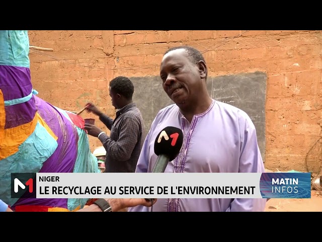 ⁣Niger : le recyclage au service de l´environnement