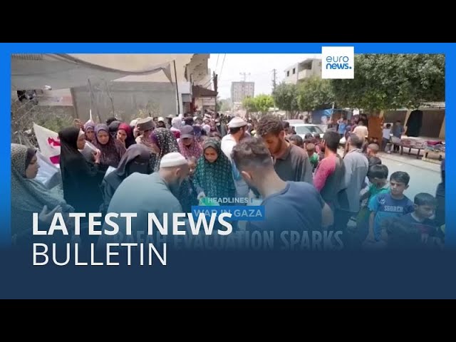 ⁣Latest news bulletin | May 12th – Midday