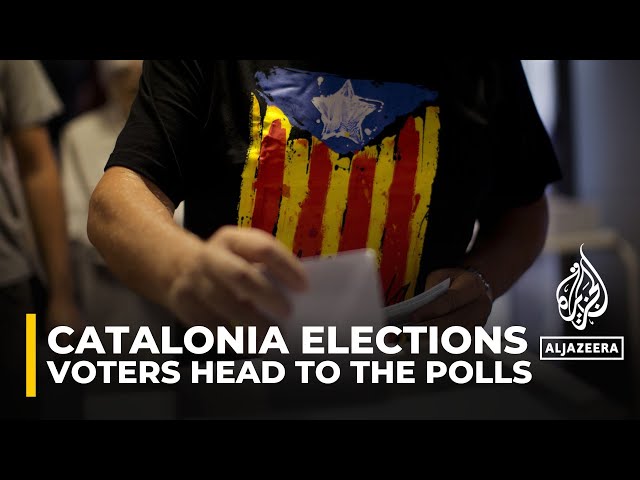 ⁣Polls open in Spain's Catalonia region: Separatist and pro-unity parties vie for votes
