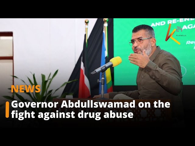 ⁣“Hakuna mtu atakayeruhusiwa kuuza miraa ama muguka nje ya shule,” Governor Abdullswamad Nassir