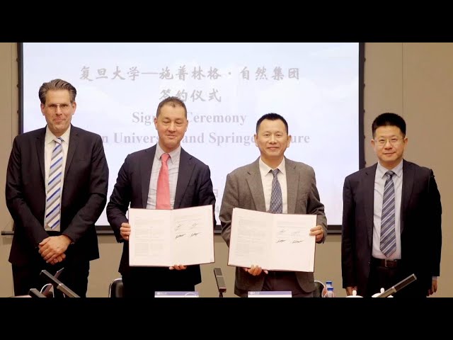 ⁣GLOBALink | Springer Nature steps up research collaboration in China