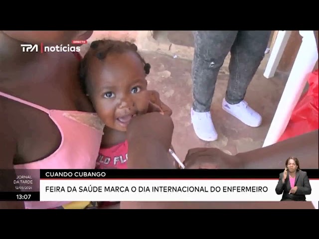 Cuando Cubango - Feira da saúde marca o dia internacional do Enfermeiro