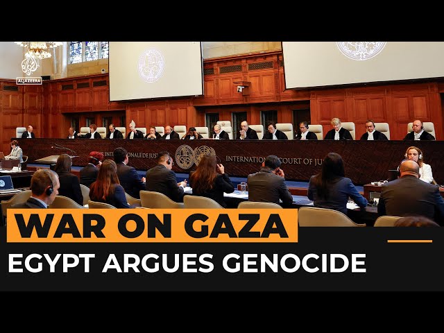 Egypt deals ‘diplomatic blow’ to Israel by joining ICJ genocide case | Al Jazeera Newsfeed