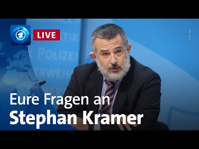 ⁣Eure Fragen an Thüringens Verfassungsschutz-Chef Stephan Kramer | Bericht aus Berlin Extra