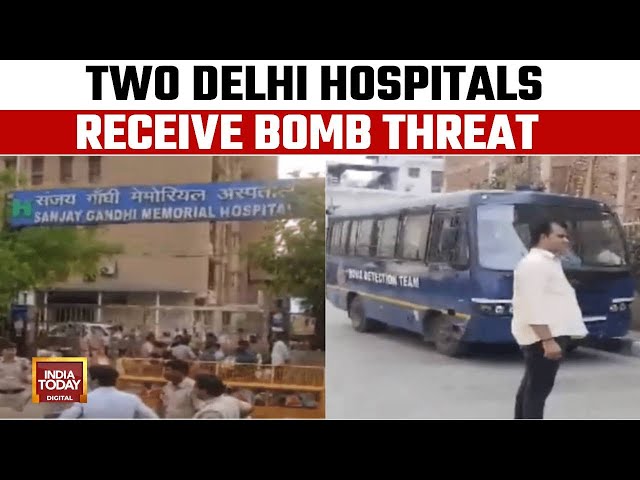 ⁣Delhi: After Schools, Two Hospitals Receive Bomb Threat Emails | India Today