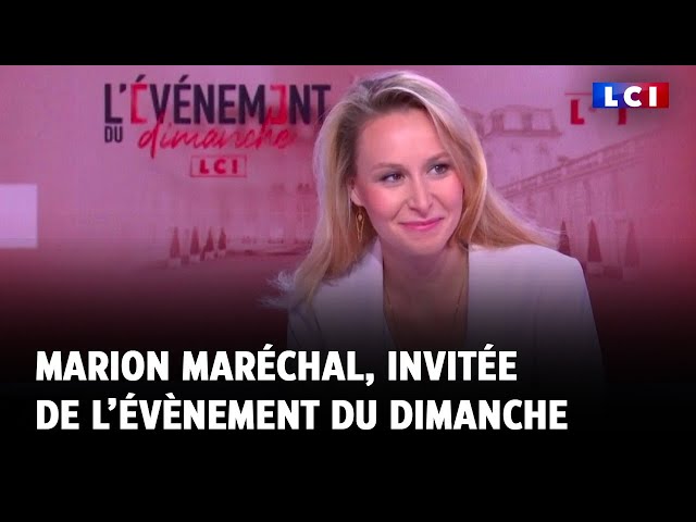 ⁣Marion Maréchal ne "croit pas que la Russie menacerait les frontières françaises."
