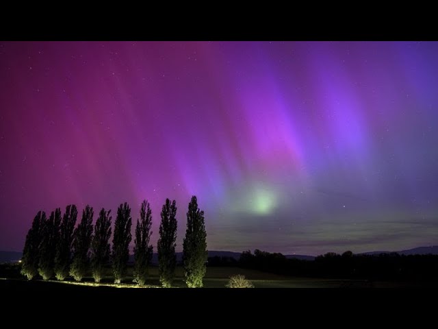 Sonnensturm trifft Erde und erzeugt atemberaubende Polarlichter