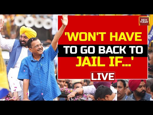 ⁣Live: Arvind Kejriwal's Appeal To Voters: 'won't Have To Go Back To Jail If...' 