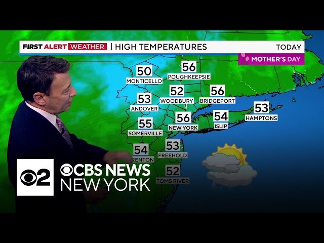 ⁣First Alert Weather: Mother's Day in NYC forecast - 5/12/24