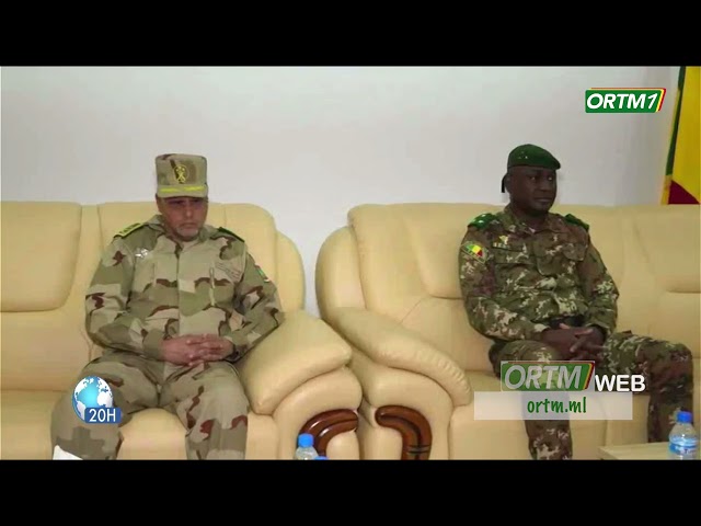 ⁣FAMa | Visite de travail du chef d'état-major général des armées en Mauritanie