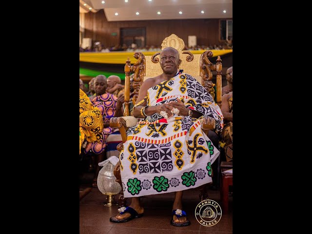 ⁣Display of rich culture as Otumfuo celebrates 25th Anniversary