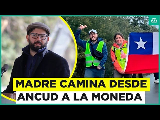 Desde Ancud a La Moneda: Madre recorre Chile para pedir ayuda por su hijo