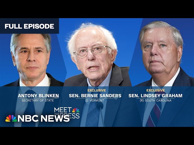 ⁣May 12 — Sec. Blinken, Sens. Bernie Sanders and Lindsey Graham