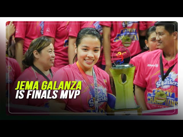 ⁣Jema Galanza is Finals MVP of 2024 All-Filipino | ABS-CBN News