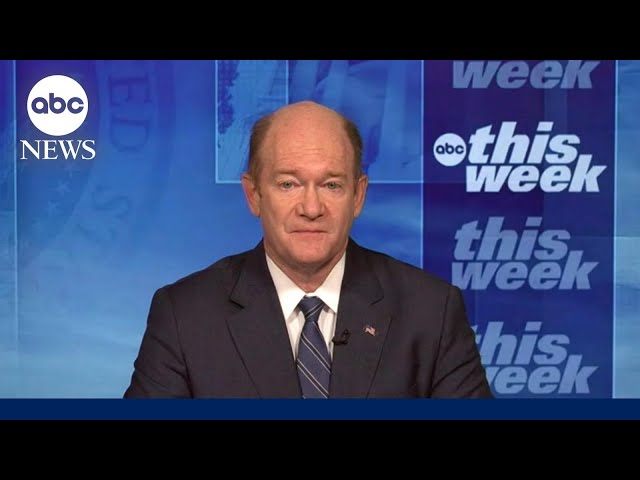 ⁣‘I hope Prime Minister Netanyahu is thinking about his legacy’: Sen. Chris Coons