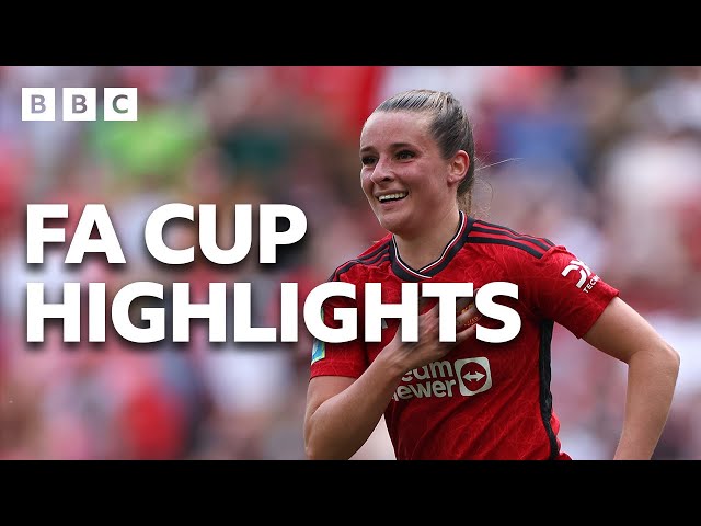 Toone wonder strike inspires Man Utd to first FA Cup title | Highlights | Sport - BBC