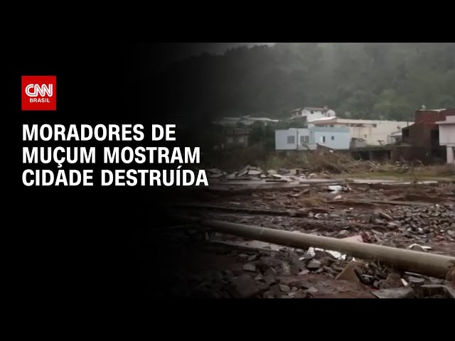 Moradores de Muçum (RS) mostram cidade destruída | AGORA CNN