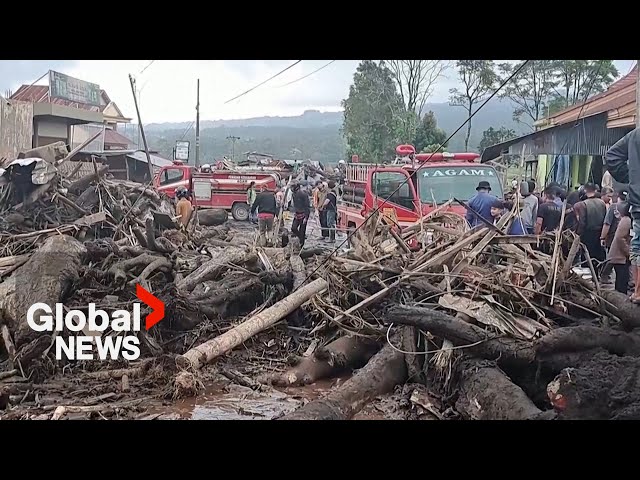 ⁣Floods, landslides kill at least 31 in Indonesia