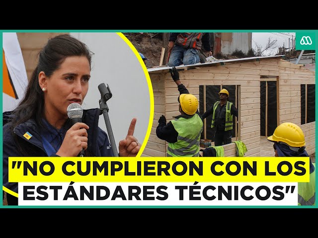 ⁣"No cumplieron con los estándares técnicos" Alcaldesa Ripamonti sobre viviendas de emergen