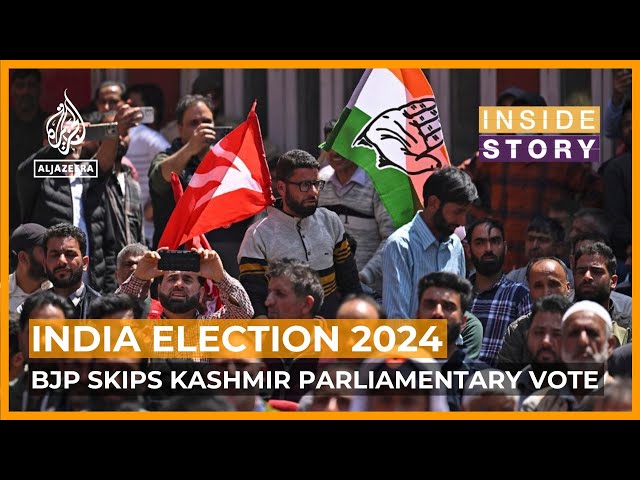 Why isn't the BJP fielding a candidate in Indian-administered Kashmir? | Inside Story
