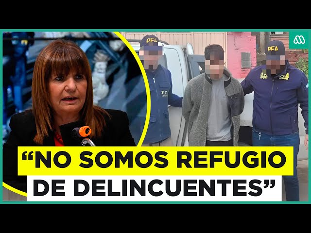 ⁣“No somos refugio de delincuentes” Ministra Bullrich por extradición de Agustín O'Ryan Soler