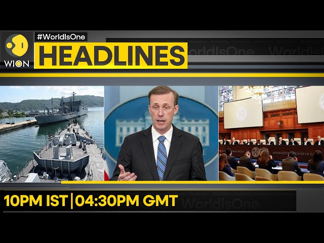 Sullivan defends move to pause arms | Two Indian ships arrive in Malaysia | WION Headlines