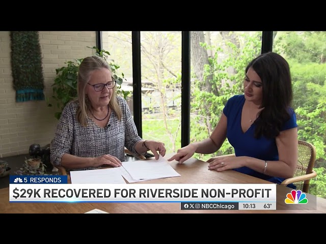 ⁣NBC 5 Responds helps suburban nonprofit recover more than $29,000 from ticketing company