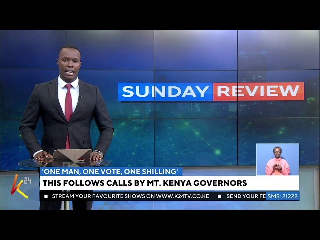 ⁣K24 TV LIVE| Today’s top stories on #SundayReview