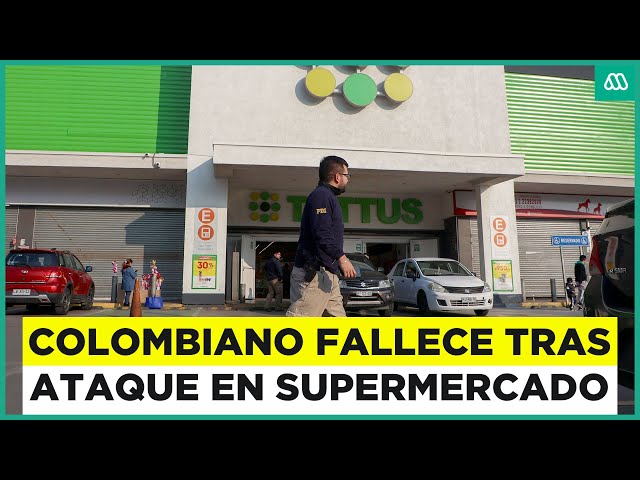 ⁣Sujeto colombiano fallece tras disparo en supermercado de Independencia