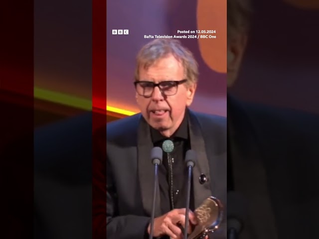 ⁣Timothy Spall won a TV Bafta for his role in The Sixth Commandment. #TimothySpall #Baftas #BBCNews