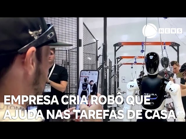 Empresa cria robô que auxiliará na limpeza e tarefas de casa