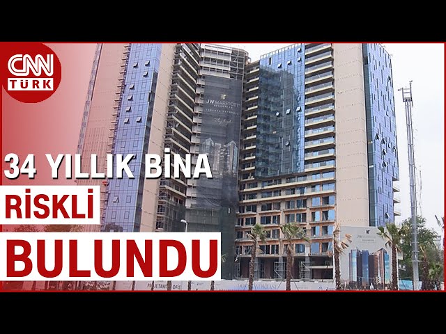 İstanbul'da Tam 34 Yıldır Yapılan Bina! O Bina Riskli Bulundu