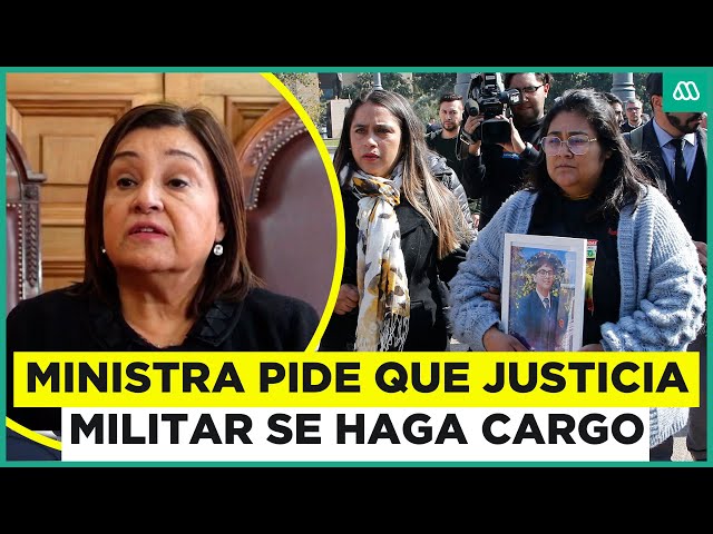 Ministra dicta resolución para que Caso Conscriptos quede a cargo de justicia militar