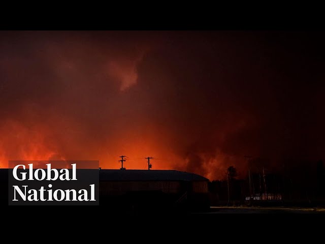 ⁣Global National: May 12, 2024 | Wildfires prompt new evacuations across Western Canada