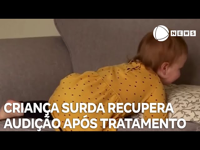 Uma criança surda do Reino Unido recuperou a audição após tratamento inovador