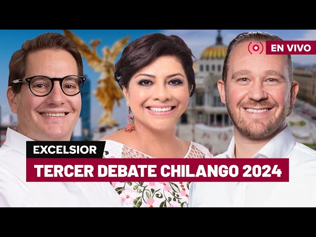 Tercer Debate Chilango 2024 | EN VIVO