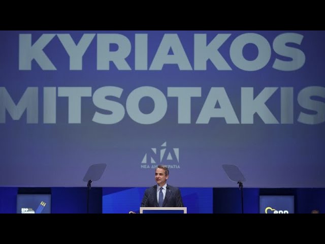⁣Les conservateurs modérés grecs en passe de remporter les élections européennes