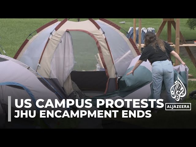 ⁣Johns Hopkins encampment ends: University agrees to consider divestment