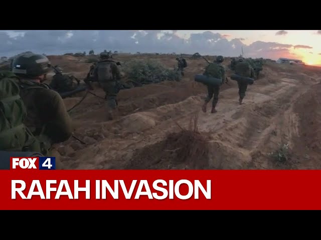 ⁣Israel expanding operations in Rafah