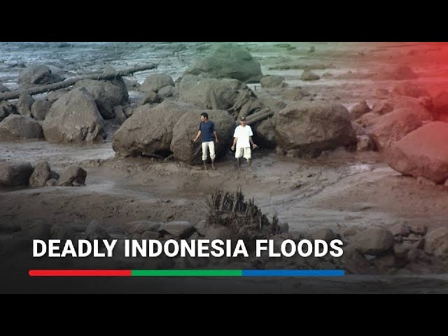 ⁣Indonesia flood death toll rises to 41 with 17 missing: disaster agency | ABS-CBN News